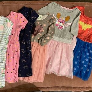 Bundle/lot size 5 girls dresses